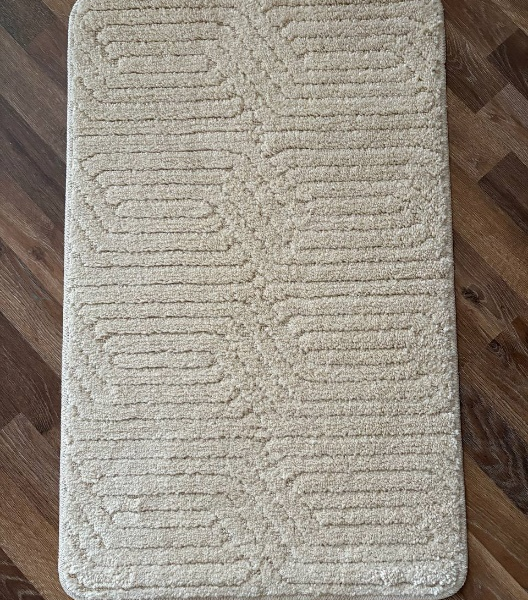Коврик CAPRI из полипропилена, 50x80см, бежевый Коврик CAPRI из полипропилена, 50x80см, бежевый