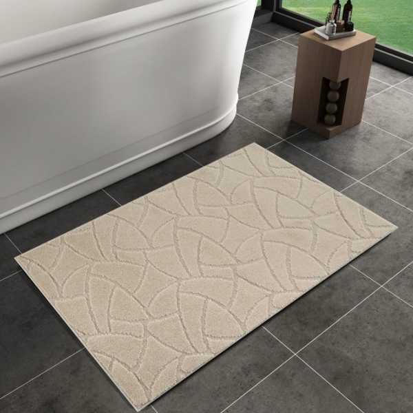 Коврик CAPRI из полипропилена, 50x80см, бежевый Коврик CAPRI из полипропилена, 50x80см, бежевый
